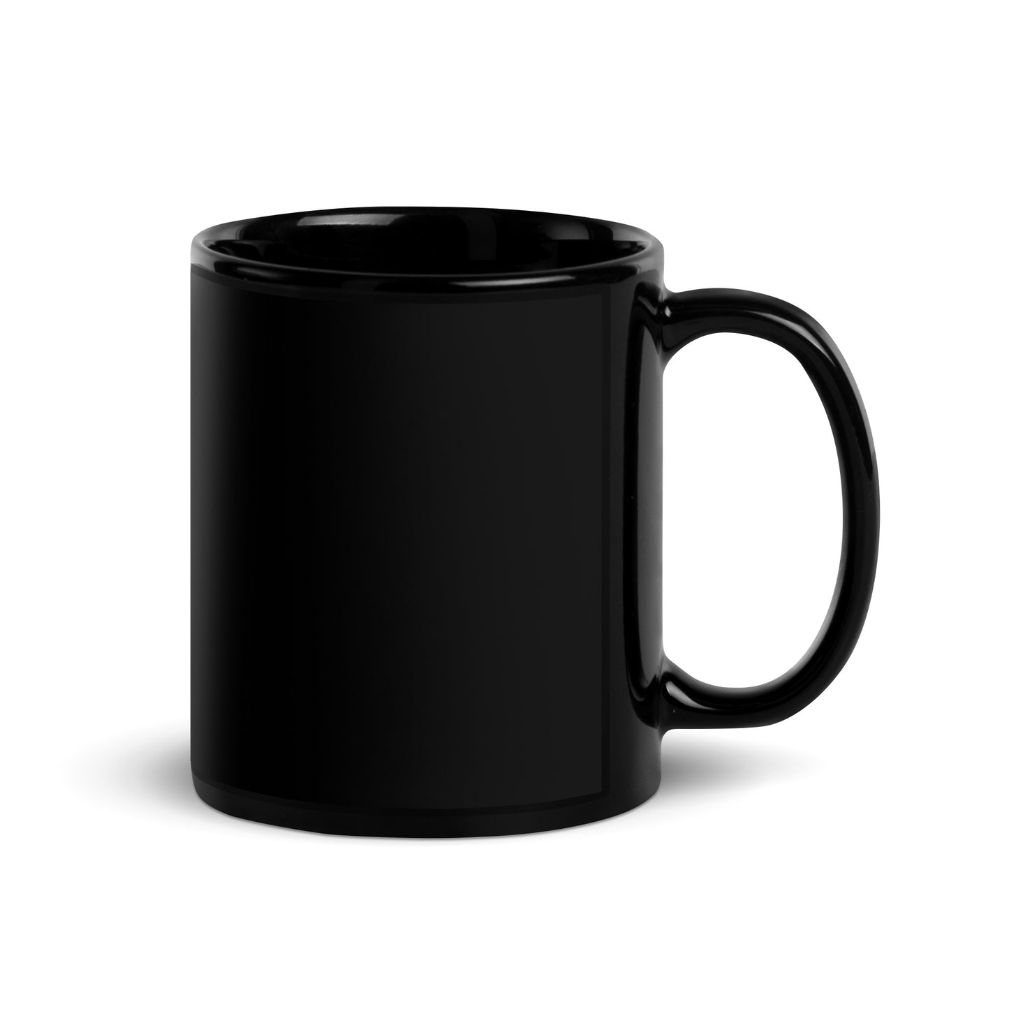 "Ask me about Rini K" Black Glossy Mug