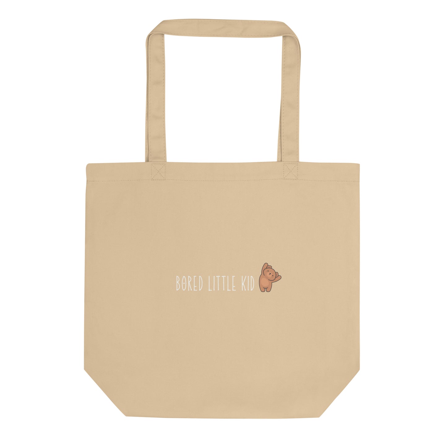 "Bored Little Kid" Teddy Eco Tote Bag