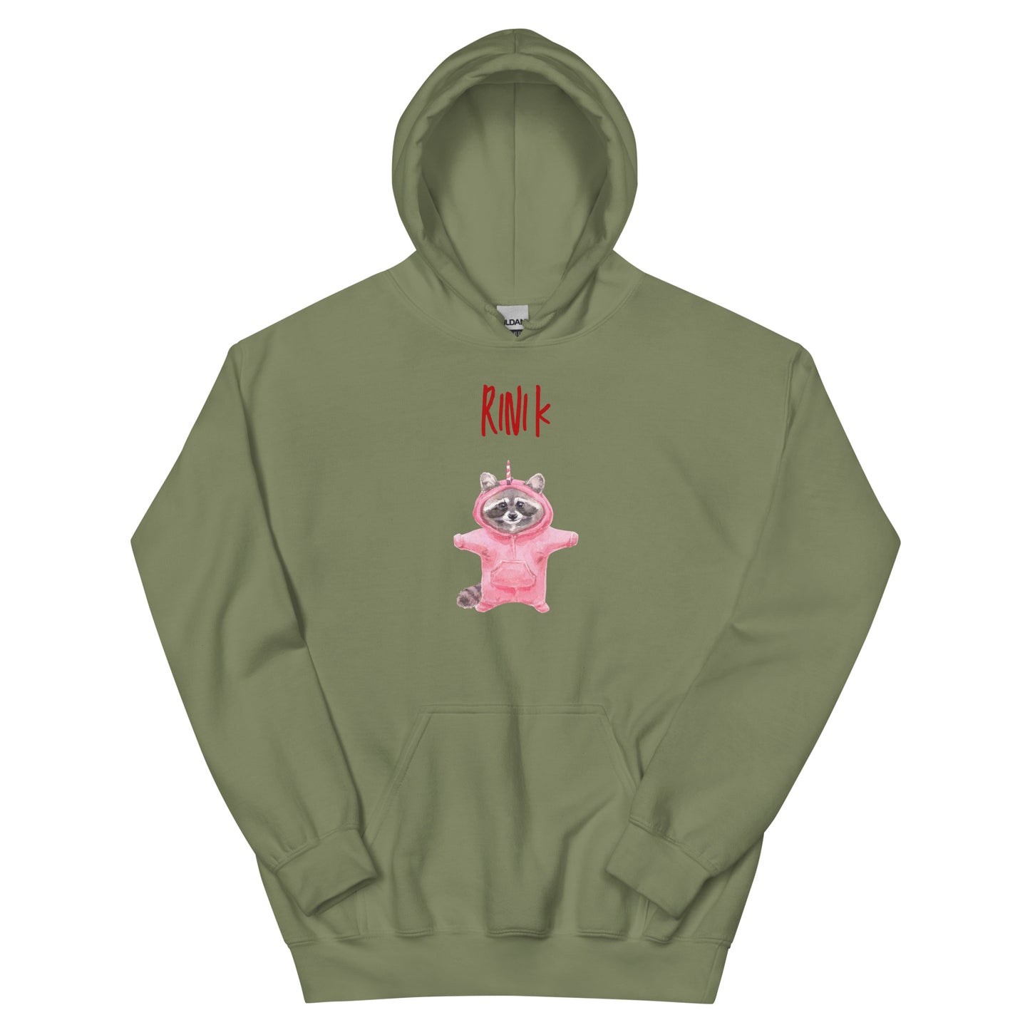 Rini K Raccoon Unisex Hoodie