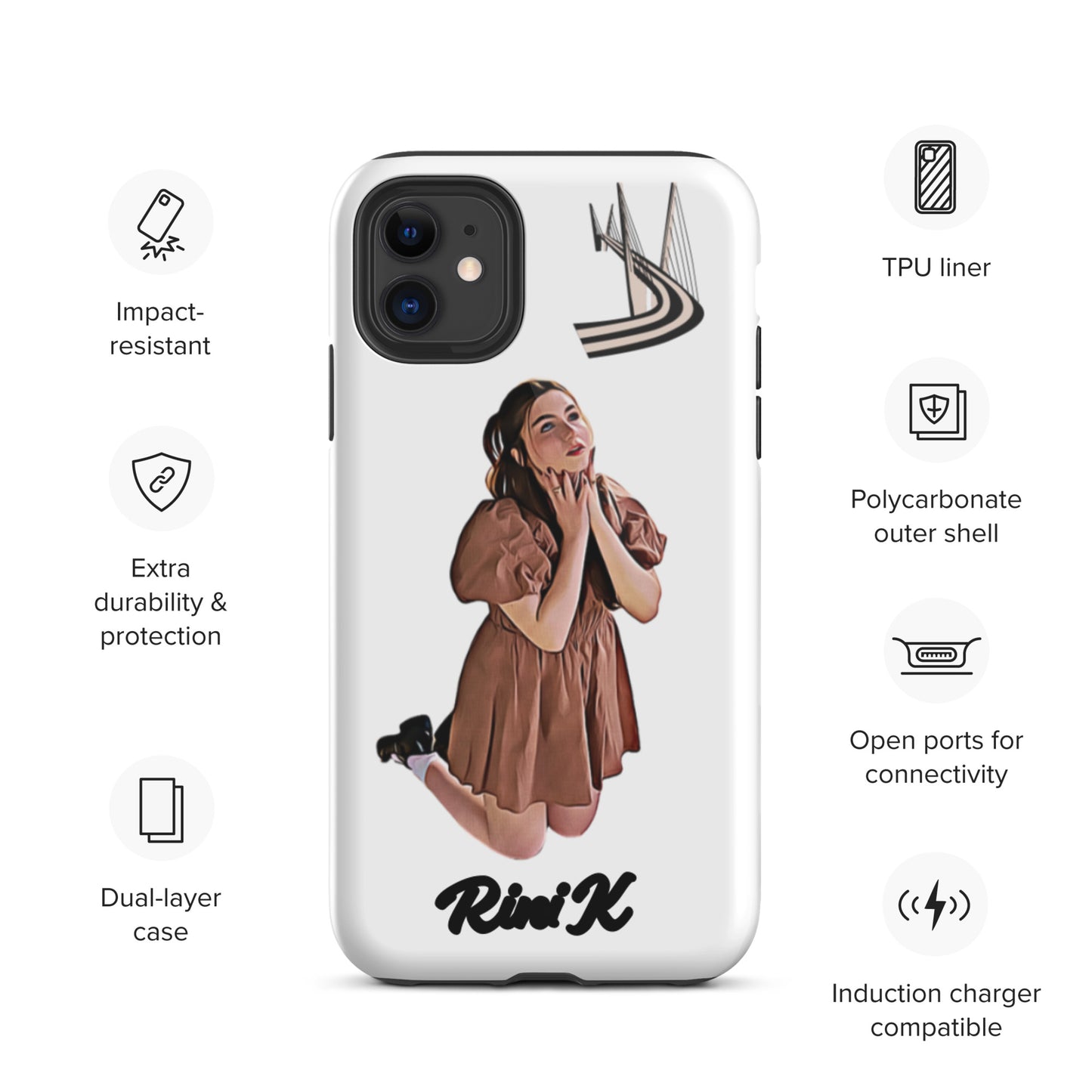 Rini K iPhone Case