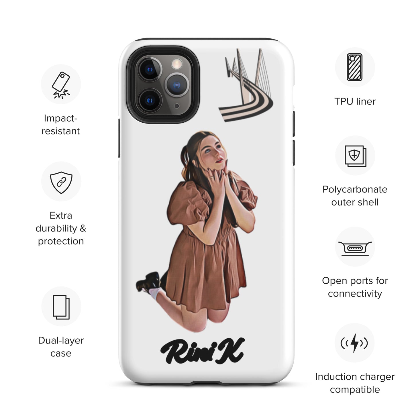 Rini K iPhone Case