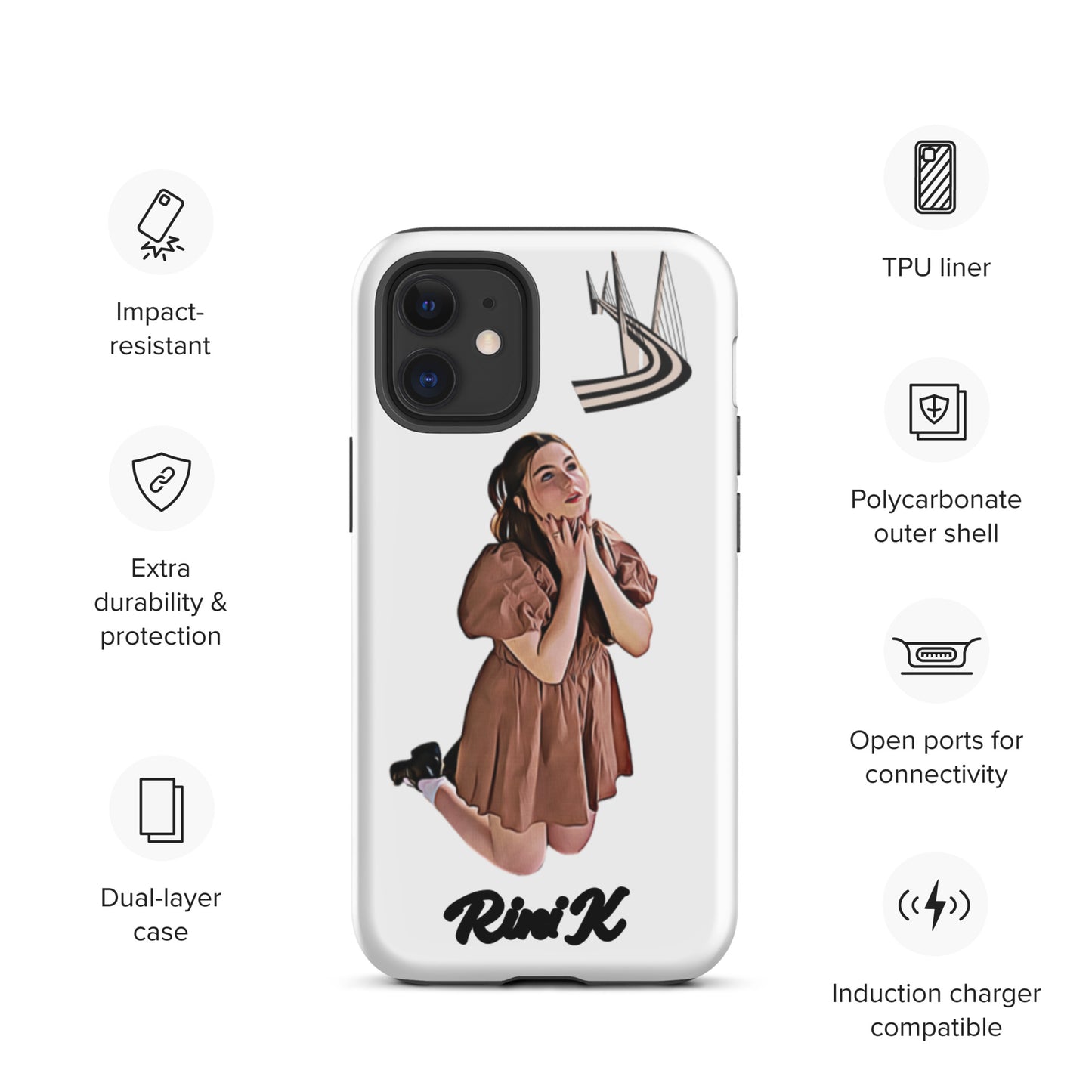 Rini K iPhone Case