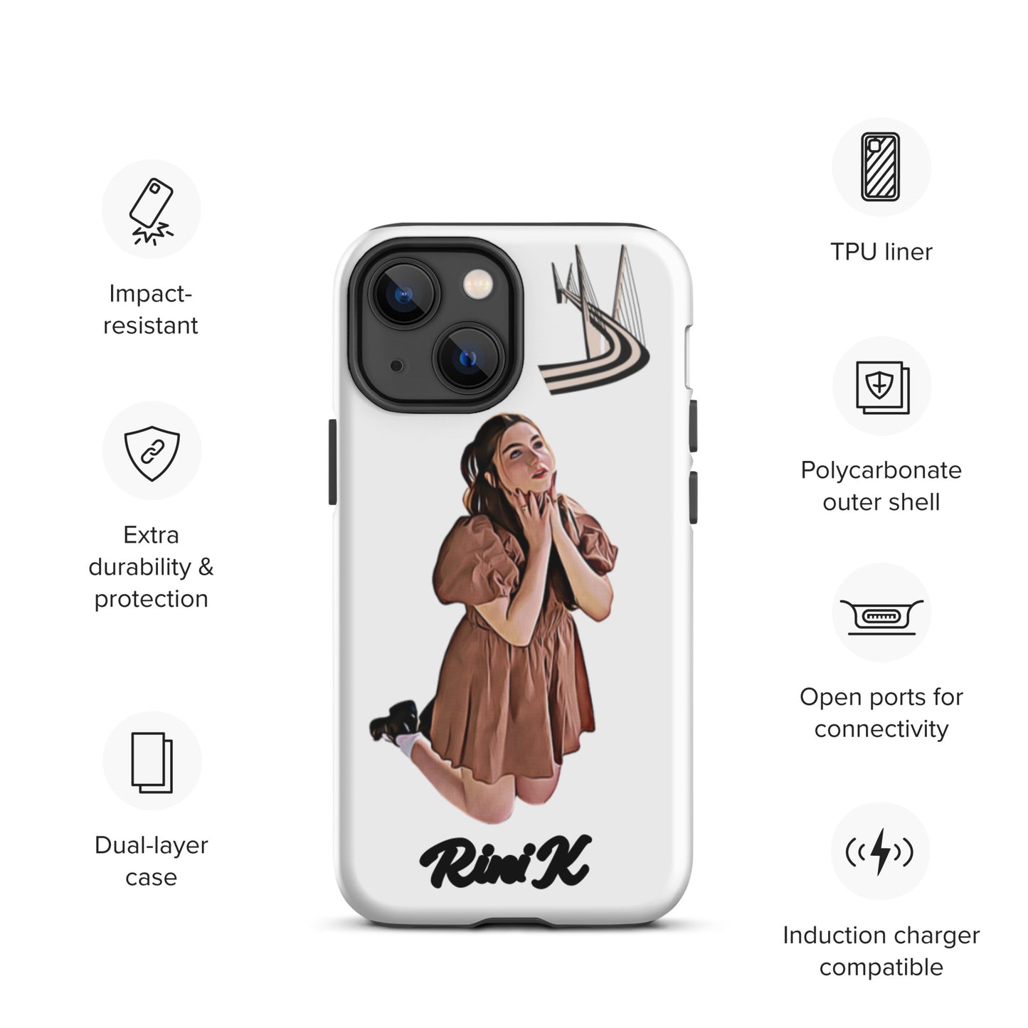 Rini K iPhone Case