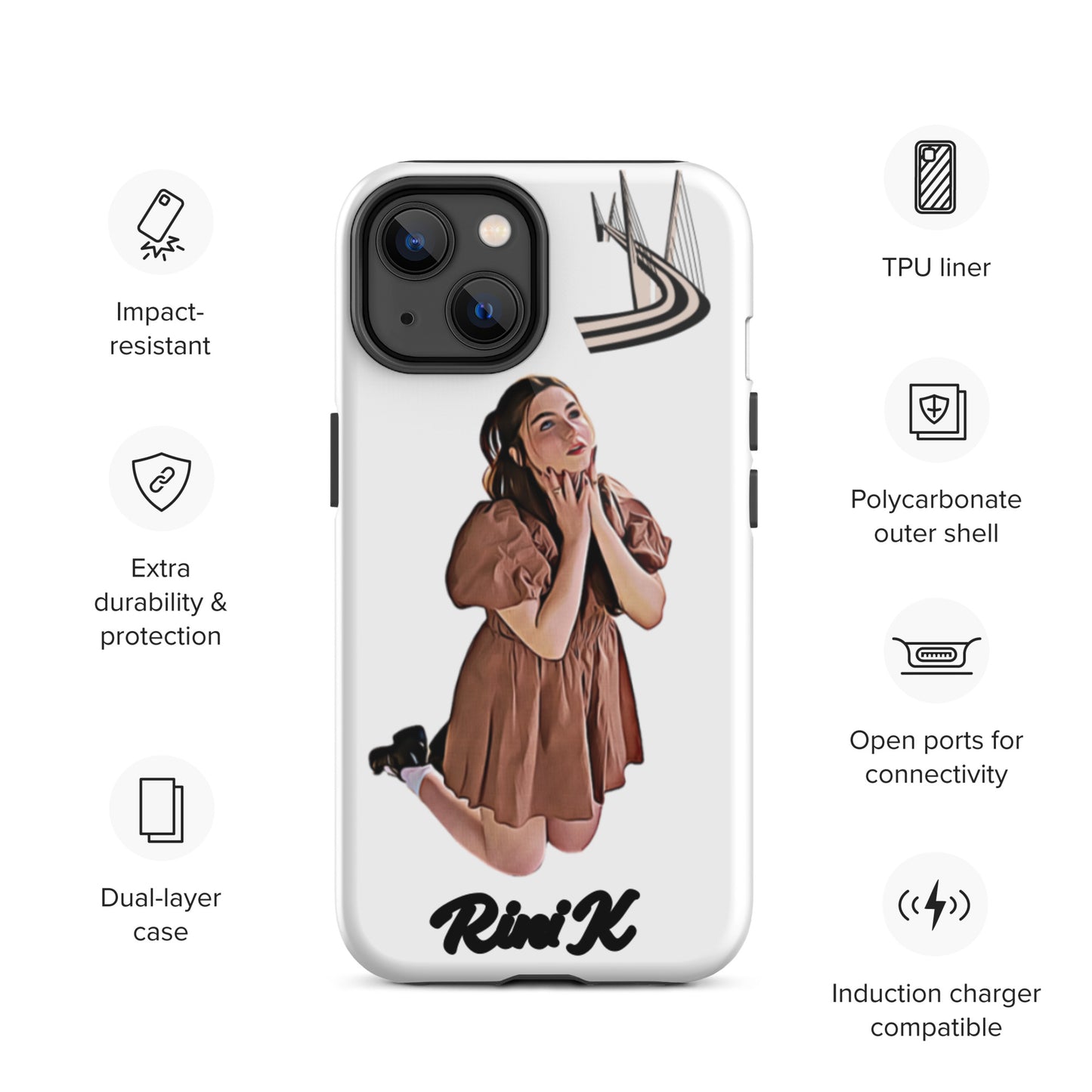 Rini K iPhone Case