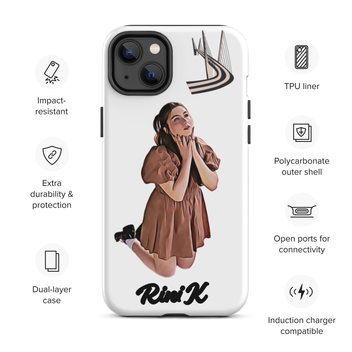 Rini K iPhone Case