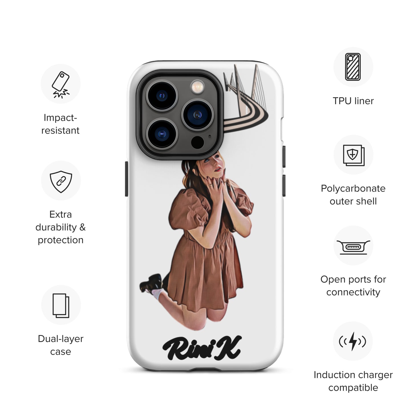 Rini K iPhone Case