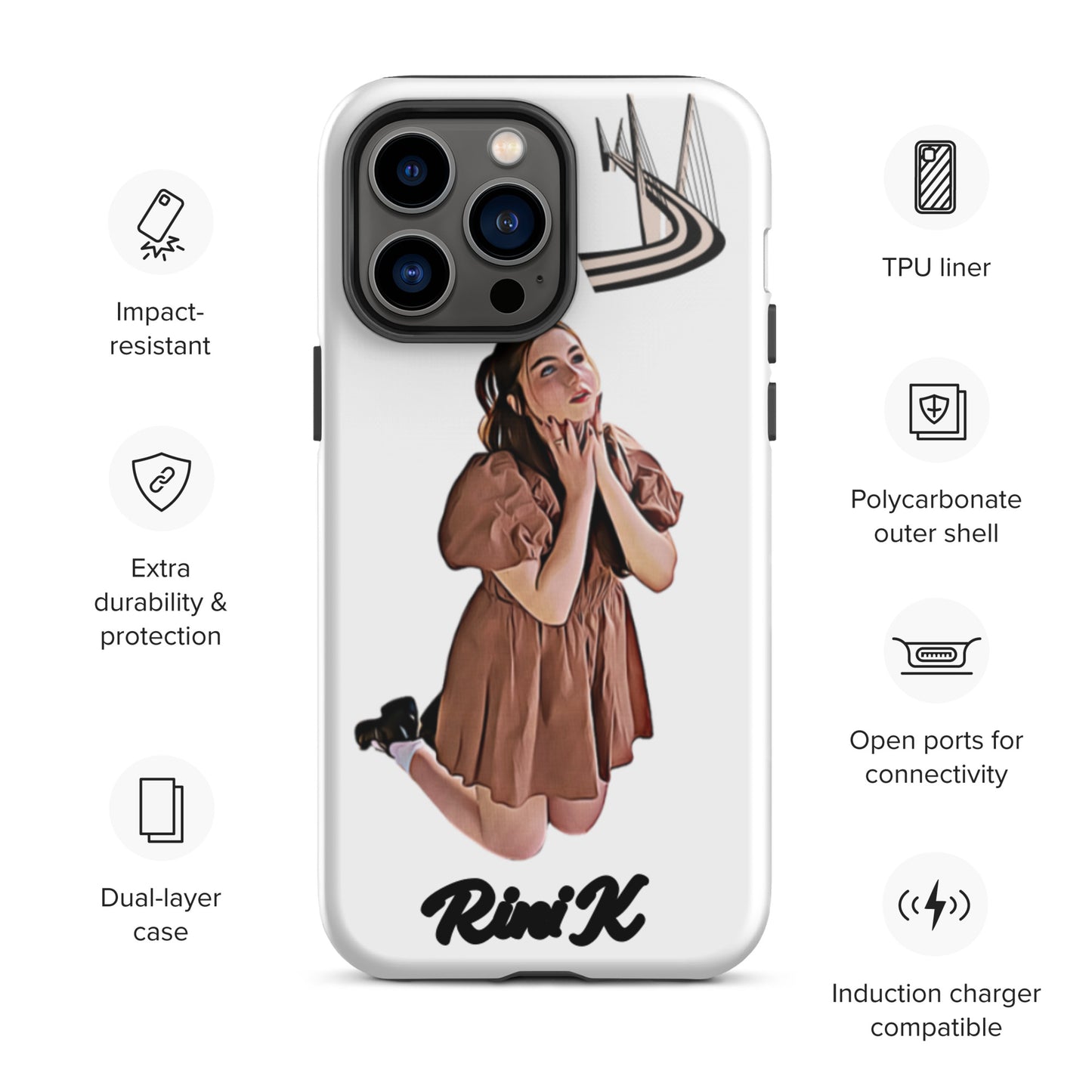 Rini K iPhone Case